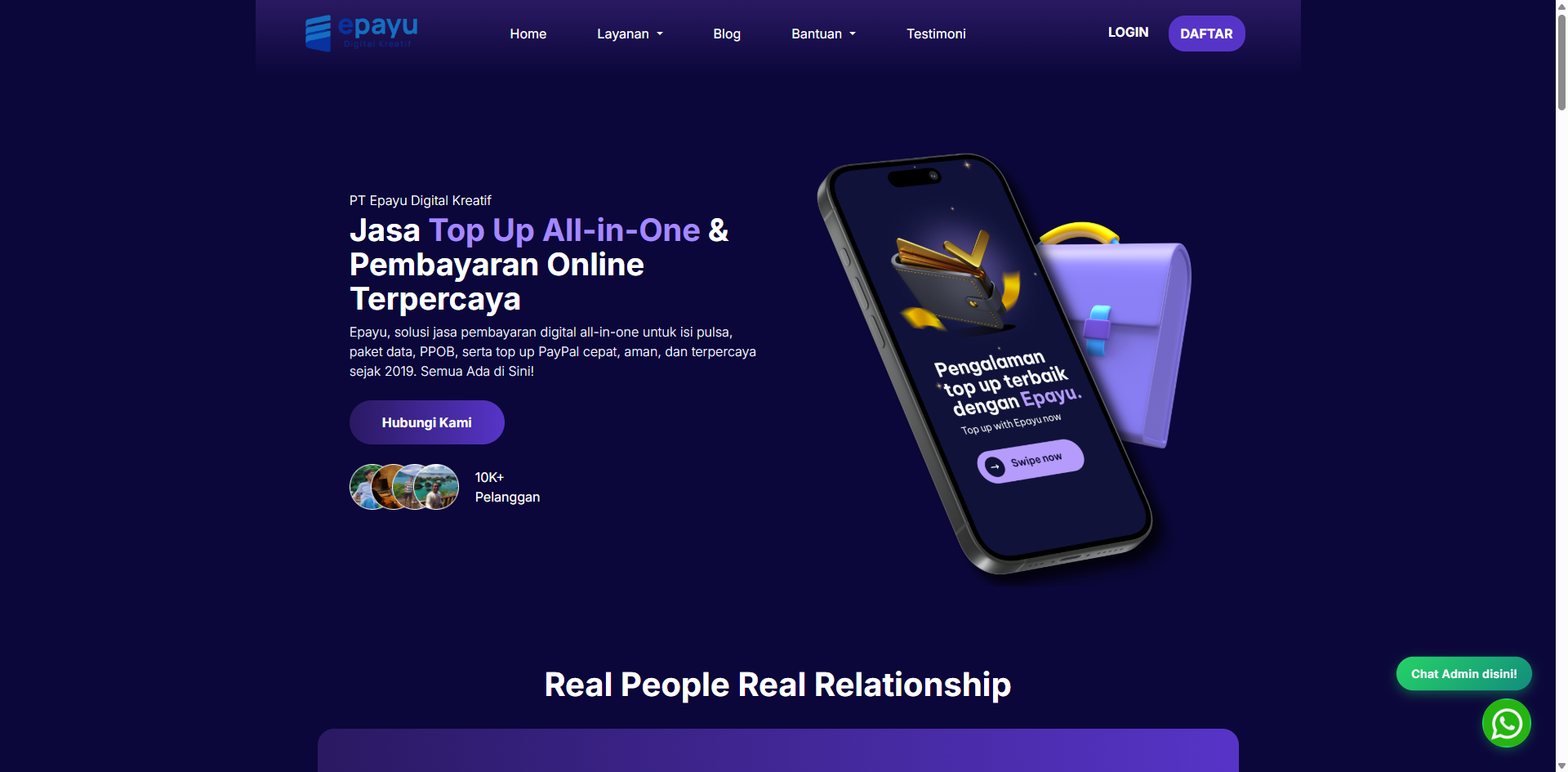 Platform Pembayaran Digital Epayu